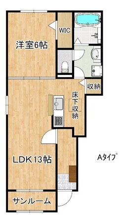 モントレゾールの物件間取画像